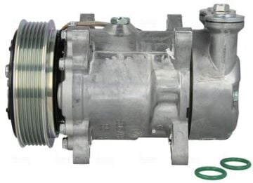 KLİMA KOMPRESÖR (PV6) CİTROEN BERLINGO, C2, C3, C3 PLURIEL, NEMO, XSARA, XSARA PİCASSO, QUBO, 206, 307, 1007, PARTNER