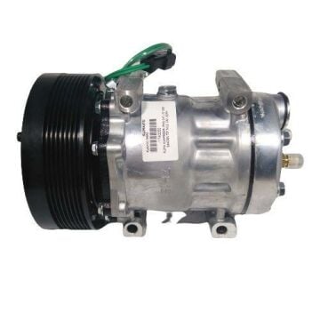 KLİMA KOMPRESÖR (PV8) CAT L70 CASE SANDEN TİP 7H15  24V 152MM