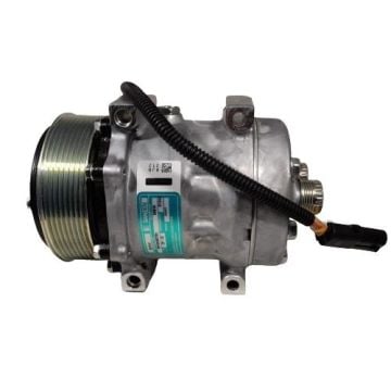 KLİMA KOMPRESÖR (PV8) UNV. 7H13 12V ARKADAN ÇIKIŞ K.K